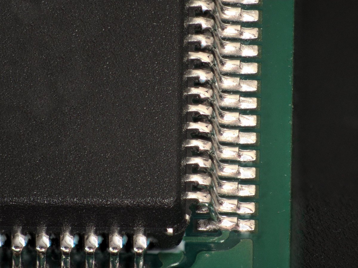 PCBA component inspected to IPC and MIL standards